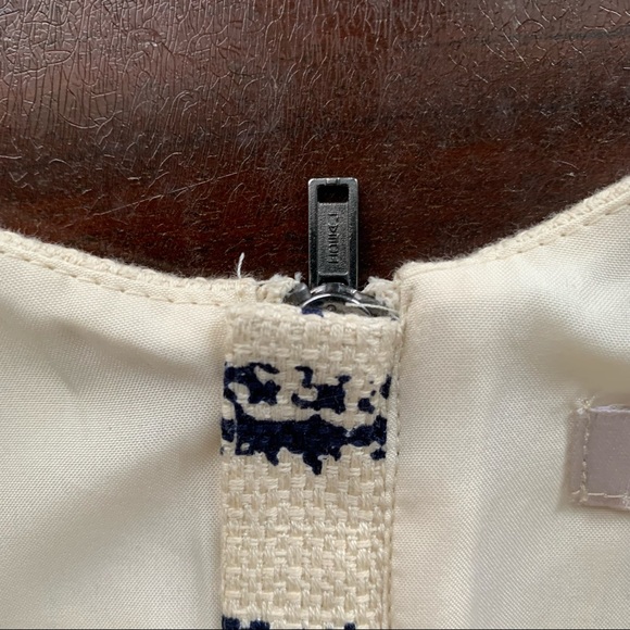 Banana Republic 100% Cotton Striped Sleeveless Sheath Dress - Picture 11 of 16